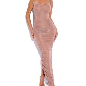 MissCircle Champagne Gown